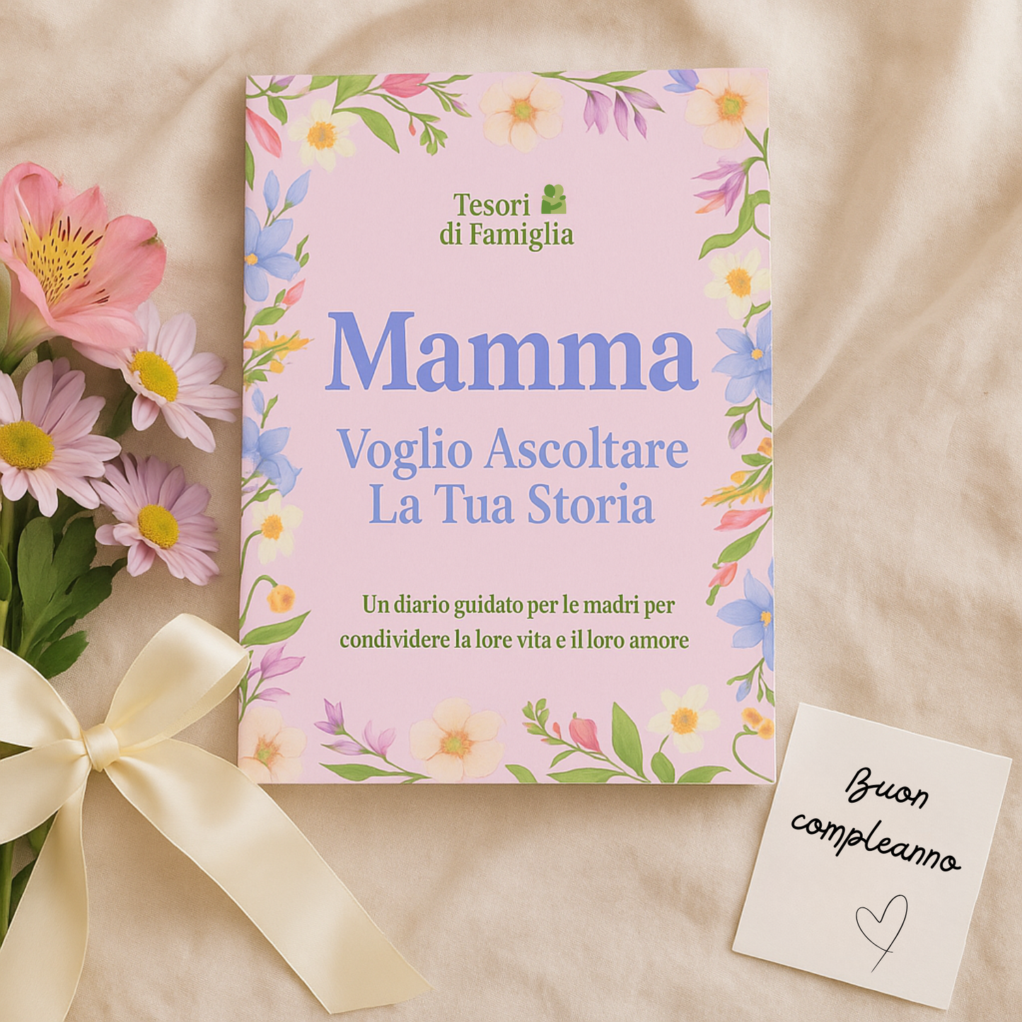 Ricordi di mamma: un diario guidato 🩷 SALDI BLACK FRIDAY 🩷