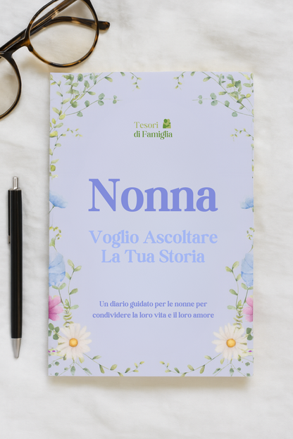 Ricordi di nonna: un diario guidato