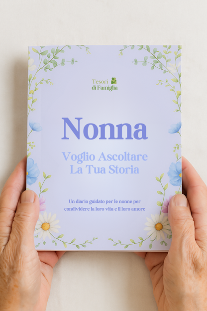 Ricordi di nonna: un diario guidato