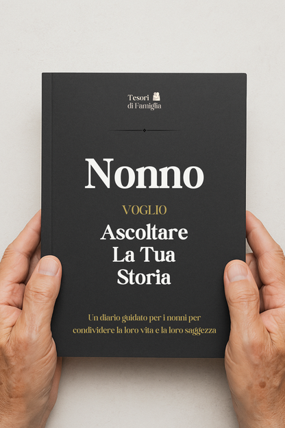 Ricordi di nonno: un diario guidato